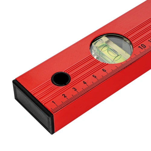 Уровень алюминиевый, 800 мм, 3 глазка, красный, линейка Matrix по ценам производителя в Уфе с доставкой по всей России