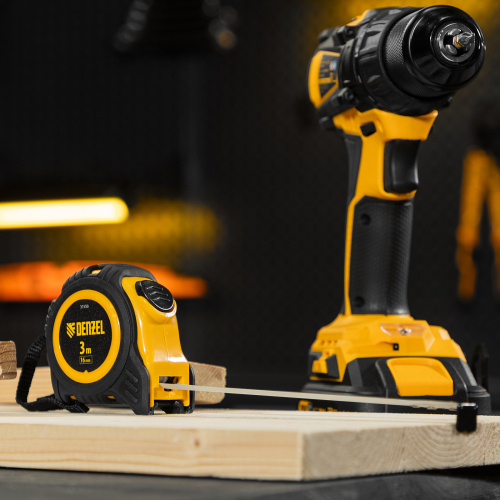 Рулетка 3м х 16мм, обрезиненный корпус, автоматическая фиксация Denzel по ценам производителя в Уфе с доставкой по всей России