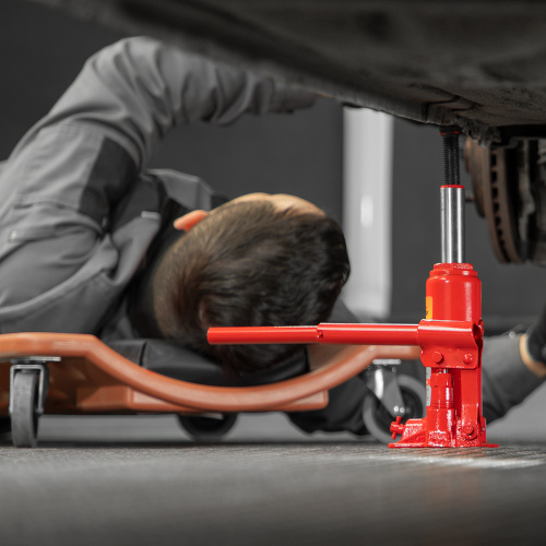 Домкрат гидравлический бутылочный, 4 т, h подъема 180–320 мм Sparta Compact по ценам производителя в Уфе с доставкой по всей России