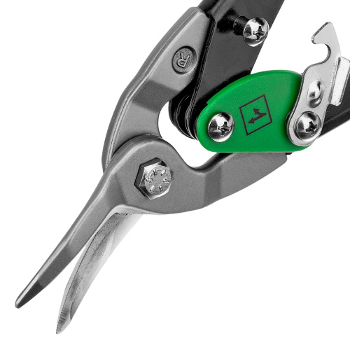 Ножницы по металлу, 250 мм, правый рез, сталь CRMO, двухкомпонентные рукоятки, PRO Matrix по ценам производителя в Уфе с доставкой по всей России