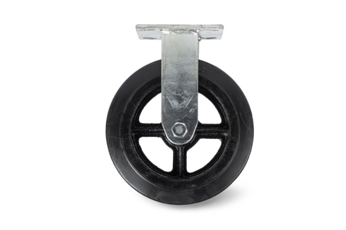 Колесо большегрузное неповоротное FCd 63 150 мм обрезиненное (N) по ценам производителя в Уфе с доставкой по всей России