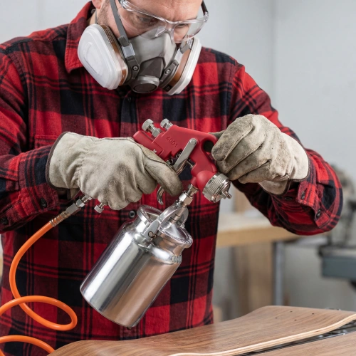 Краскораспылитель HP пневмат. с нижним бачком V= 1 л, сопло диаметром 1.8 мм Matrix по ценам производителя в Уфе с доставкой по всей России