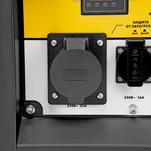 Генератор дизельный DES-55, 5,5 кВт, 230 В, 11 л, ручной стартер Denzel по ценам производителя в Уфе с доставкой по всей России