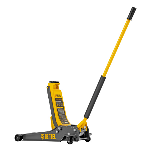 Домкрат гидравлический подкатной, 3 т, 85-610 мм, быстрый подъем, низ. подхват, проф, SUV Denzel по ценам производителя в Уфе с доставкой по всей России