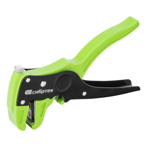 Щипцы для зачистки электропроводов, сечением: 0.2-3.5 мм2, функция обрезания проводов Сибртех по ценам производителя в Уфе с доставкой по всей России