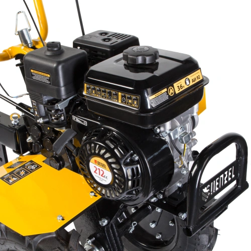 Мотоблок DPT-470, 7 л.с, ременное сцепление, ширина 85 см, глубина 35 см, фрез 3 х 4, ШОМ, передачи 3В/1Н Denzel по ценам производителя в Уфе с доставкой по всей России