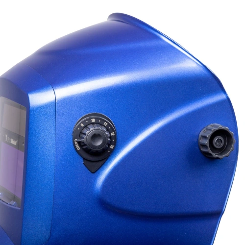 Маска сварщика КОРУНД-2 синяя (ф-р 7100V, пр-во FoxWeld), без коробки по ценам производителя в Уфе с доставкой по всей России