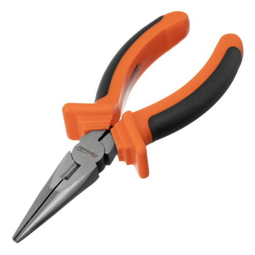 Длинногубцы прямые Comfort, 160 мм ,шлифованные, двухкомпонентные рукоятки Sparta по ценам производителя в Уфе с доставкой по всей России