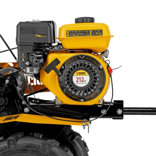 Мотоблок DPT-270S, 7 л.с., ремен.сцеп, фрез 3х4, ШОМ, передачи 2В/1Н Denzel по ценам производителя в Уфе с доставкой по всей России