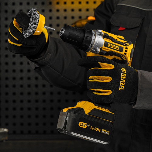 Щетка для дрели, 65 мм, Чашка, со шпилькой, нержавеющая крученая проволока Denzel по ценам производителя в Уфе с доставкой по всей России