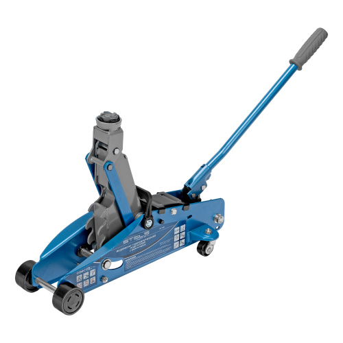 Домкрат гидравлический подкатной 2.5 т, с фиксатором, Safety Pin, 140-385 мм Stels по ценам производителя в Уфе с доставкой по всей России