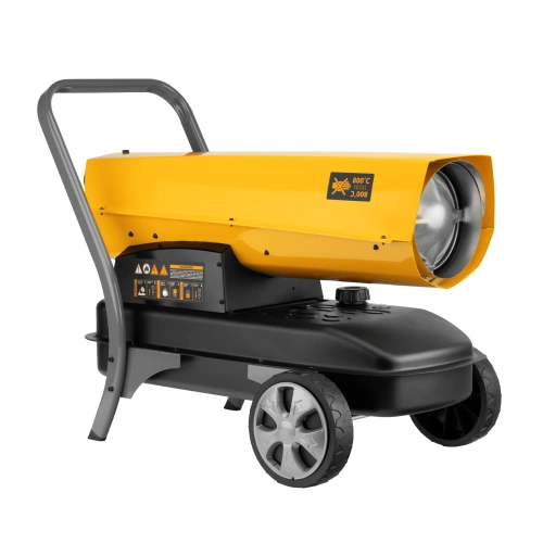 Дизельная тепловая пушка DHG-45i, 45 кВт, 1000 м3/ч, прямой нагрев, электронный термостат Denzel по ценам производителя в Уфе с доставкой по всей России