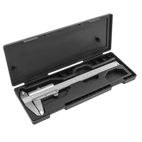 Штангенциркуль, 150 мм, цена деления 0.02 мм, металлический, с глубиномером Matrix по ценам производителя в Уфе с доставкой по всей России