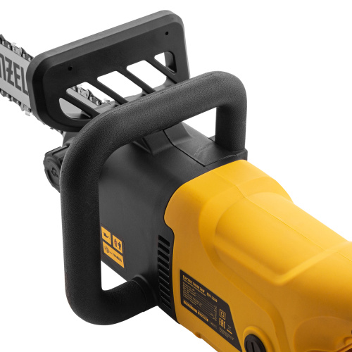 Пила цепная электрическая EDS-2200, 2.2 кВт,продольная, шина 45 см, шаг 3/8, паз 1.3 мм, 62 звена Denzel по ценам производителя в Уфе с доставкой по всей России