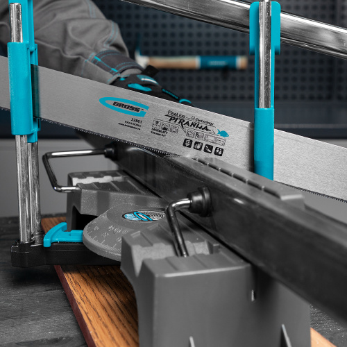 Пильное полотно для прецизионного стусла "Piranha", 550 мм, каленый зуб 2D, 18 TPI Gross по ценам производителя в Уфе с доставкой по всей России