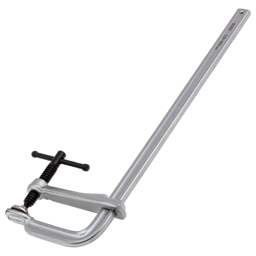 Струбцина F-образная, 120x400мм, кованая Denzel по ценам производителя в Уфе с доставкой по всей России