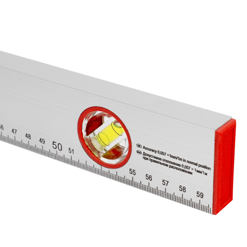 Уровень алюминиевый, 600 мм, 3 глазка, линейка Sparta по ценам производителя в Уфе с доставкой по всей России