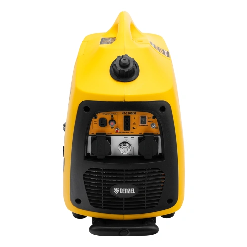 Генератор инверторный GT-3200iSE, 3.2 кВт, 230 В, бак 6 л, закрытый корпус, электростартер Denzel по ценам производителя в Уфе с доставкой по всей России