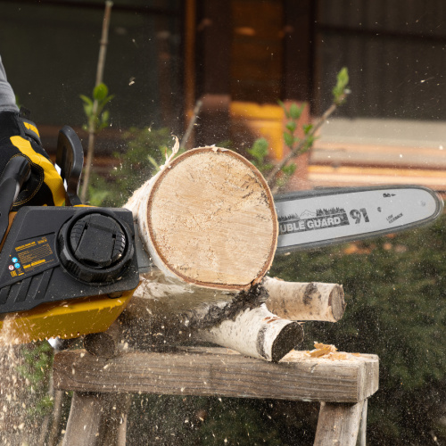 Цепная пила аккумуляторная бесщеточная RCS400-36, Li-ion, 36 В, 4 Ач, шина 400 мм Denzel по ценам производителя в Уфе с доставкой по всей России