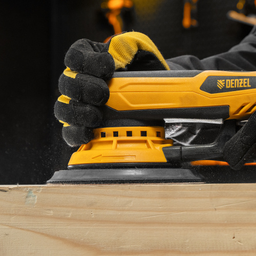 Машина шлифовальная орбитальная бесщет OS-150-BL, 350 Вт, 4000-10000 об/мин Denzel по ценам производителя в Уфе с доставкой по всей России