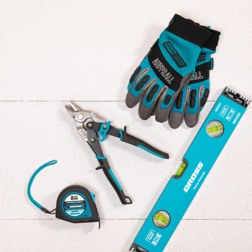 Ножницы по металлу "Piranha", 230 мм, прямой усиленный рез (Bulldog) сталь СrMo, двухкомпонентная рукоятка-ки Gross по ценам производителя в Уфе с доставкой по всей России