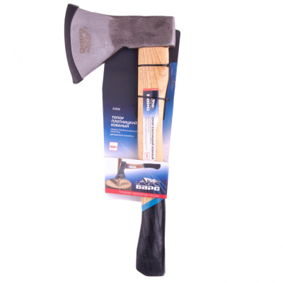 Топор плотницкий, кованый, деревянная рукоятка, 1000 г, пескоструйное покрытие полотна Барс по ценам производителя в Уфе с доставкой по всей России