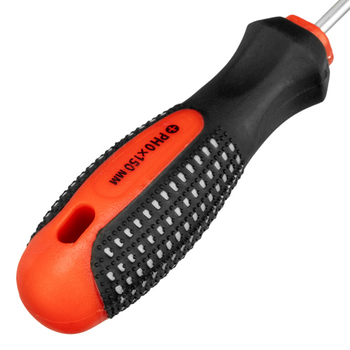 Отвертка Fusion, PH0 х 150 мм, CrV, трехкомпонентная рукоятка "Anti slip" Matrix по ценам производителя в Уфе с доставкой по всей России