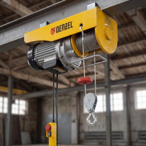 Тельфер электрический TF-1200,1.2 т, 1800 Вт, высота 12 м, 8 м/мин Denzel купить в Москве с доставкой по всей России | ProtosMarket.ru
