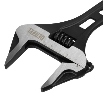 Ключ разводной 185 мм, CrV, кованый, укороченная рукоятка Denzel по ценам производителя в Уфе с доставкой по всей России