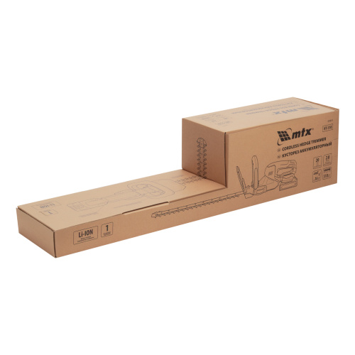 Кусторез аккумуляторный HT-510, нож 510 мм, Li-Ion, 20 В MTX по ценам производителя в Уфе с доставкой по всей России