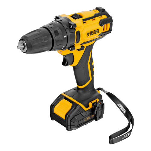 Дрель-шуруповерт аккумуляторная CDL-12-02BM, Li-Ion, 12 В, 2 акк. Denzel по ценам производителя в Уфе с доставкой по всей России