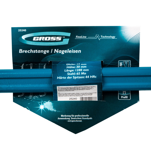 Лом-гвоздодер, двутавровый профиль, 1200х30х17 мм Gross по ценам производителя в Уфе с доставкой по всей России