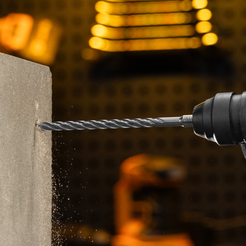 Бур по бетону, цельная крестовая пластина, 8x215 мм, SDS PLUS Denzel по ценам производителя в Уфе с доставкой по всей России