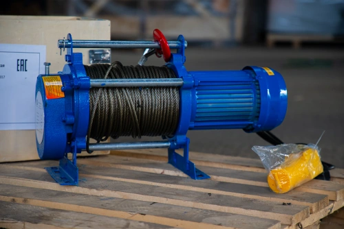 Лебедка электрическая  500 кг 100 м с канатом 220 В TOR KCD по ценам производителя в Уфе с доставкой по всей России