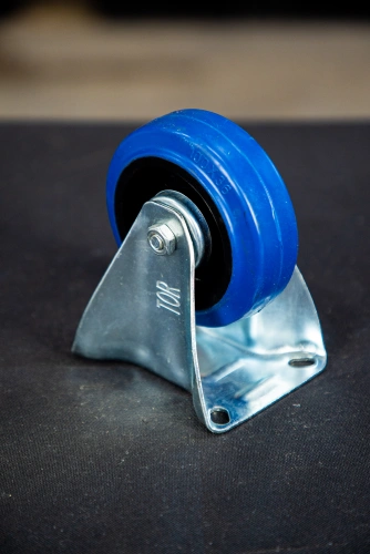 Колесо неповоротное резина FRCL 42 100 мм (N) по ценам производителя в Уфе с доставкой по всей России