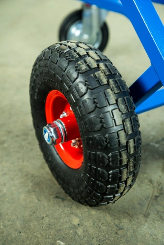 Тележка для газовых баллонов TOR ГБ-2, 2 баллона (250 пневмо колеса + 160 поворотное) по ценам производителя в Уфе с доставкой по всей России