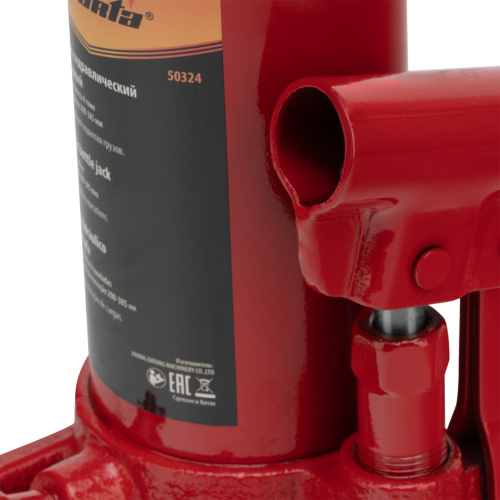 Домкрат гидравлический бутылочный, 8 т, h подъема 200-385 мм Sparta по ценам производителя в Уфе с доставкой по всей России