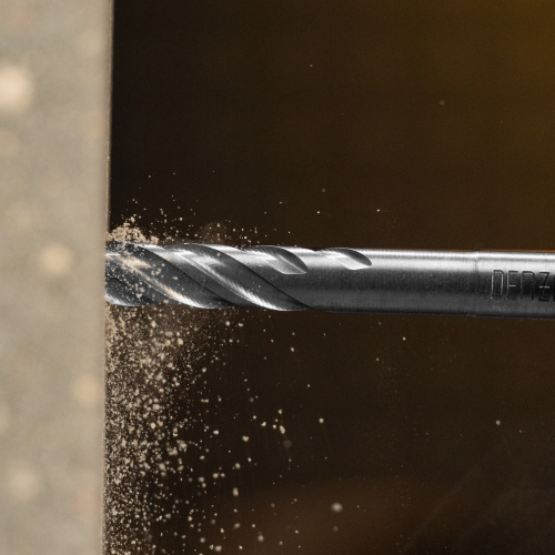 Бур по бетону, цельная крестовая пластина, 10x115 мм, SDS PLUS Denzel по ценам производителя в Уфе с доставкой по всей России