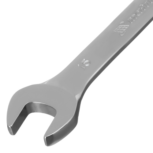 Ключ комбинированный трещоточный, 15 мм, CrV, зеркальный хром Matrix Professional по ценам производителя в Уфе с доставкой по всей России