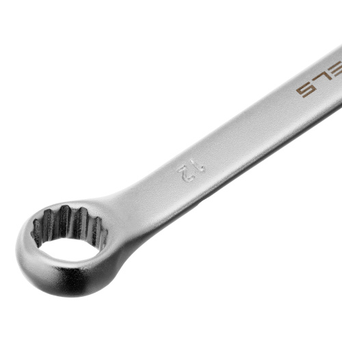 Ключ комбинированный, 12 мм, CrV, матовый хром Stels по ценам производителя в Уфе с доставкой по всей России