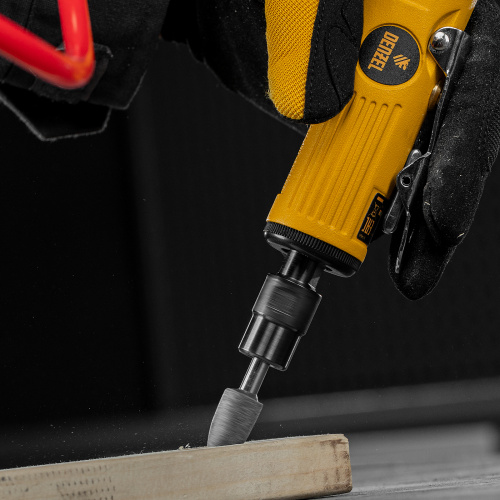 Пневмошлифмашина прямая PGS25000, 25000 об/мин, 10 шлиф. камней, цанга - 3, 6 мм, 113 л/мин Denzel по ценам производителя в Уфе с доставкой по всей России