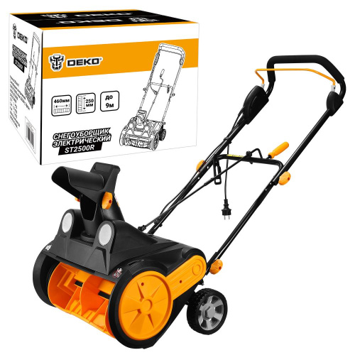 Снегоуборщик электрический DEKO ST2500R, 46см, 2500Вт, 2 фары по ценам производителя в Уфе с доставкой по всей России
