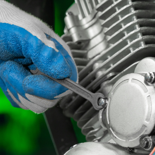 Набор ключей рожковых, 6 - 24 мм, 8 шт., CrV, фосфатированные Сибртех по ценам производителя в Уфе с доставкой по всей России