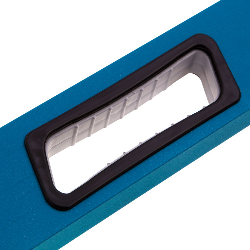 Уровень алюминиевый, 1000 мм, усиленный с ударопрочными заглушками, рукоятки, 3 глазка Gross по ценам производителя в Уфе с доставкой по всей России