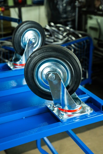 Тележка платформенная TOR ТП-Д (700х1200) с двумя ручками (колеса 200) по ценам производителя в Уфе с доставкой по всей России