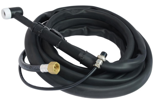 Горелка сварочная TIG  с газовым охлаждением WP-17 (2-pin, 4м) / Torch for TIG welding по ценам производителя в Уфе с доставкой по всей России