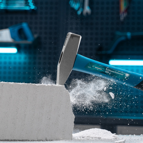 Молоток слесарный, 400 г, квадратный боек, фибергласовая обрезиненная рукоятка Gross по ценам производителя в Уфе с доставкой по всей России