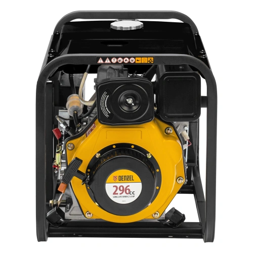 Генератор дизельный DES-32E, 3,2 кВт, 230 В, 11 л, электростартер Denzel по ценам производителя в Уфе с доставкой по всей России