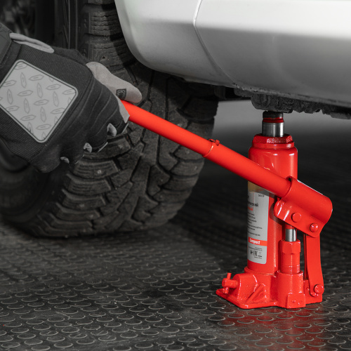 Домкрат гидравлический бутылочный, 4 т, h подъема 180–320 мм Sparta Compact по ценам производителя в Уфе с доставкой по всей России