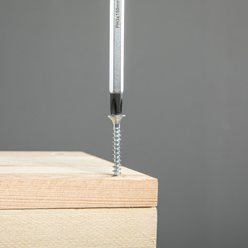 Отвертка PH3 x 150 мм, S2, трехкомпонентная ручка Gross по ценам производителя в Уфе с доставкой по всей России